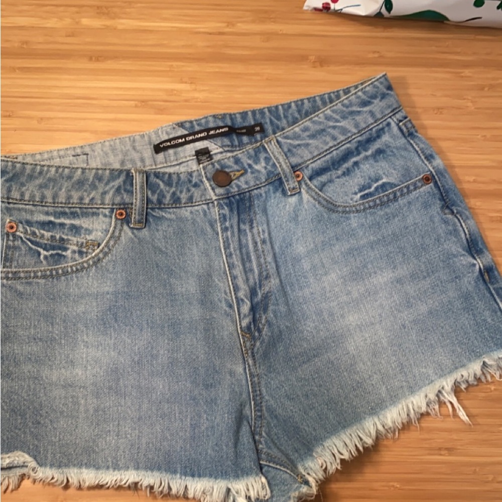 NWOT - Dark Wash Volcom Shorts